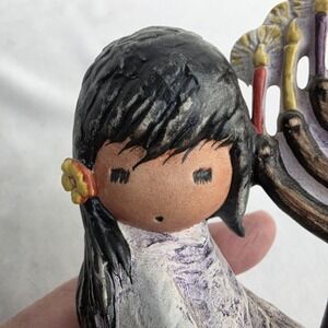 1985 Vintage Goebel Degrazia Festival of Lights Collectible Figure W. Germany VG